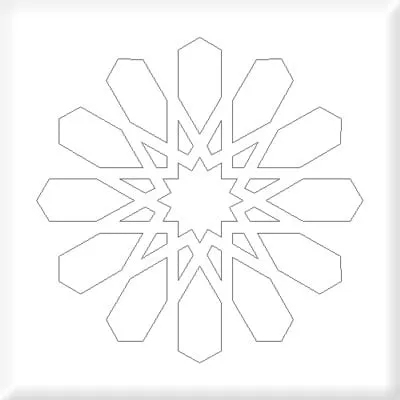 نقشة سقف فاخرة 13