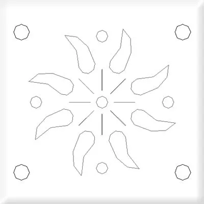 نقشة سقف فاخرة 18