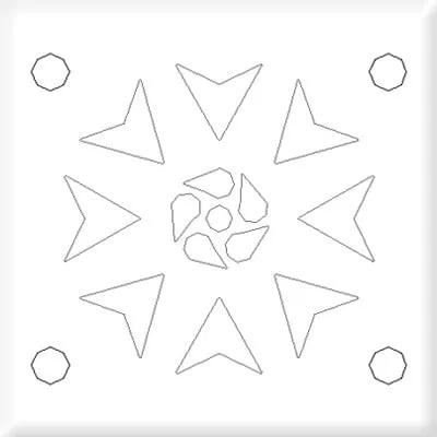 نقشة سقف فاخرة 21