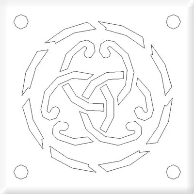 نقشة سقف فاخرة 24