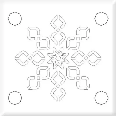 نقشة سقف فاخرة 3