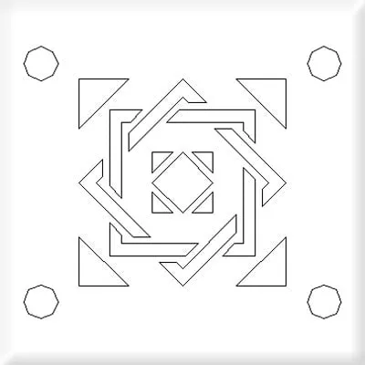 نقشة سقف فاخرة 5